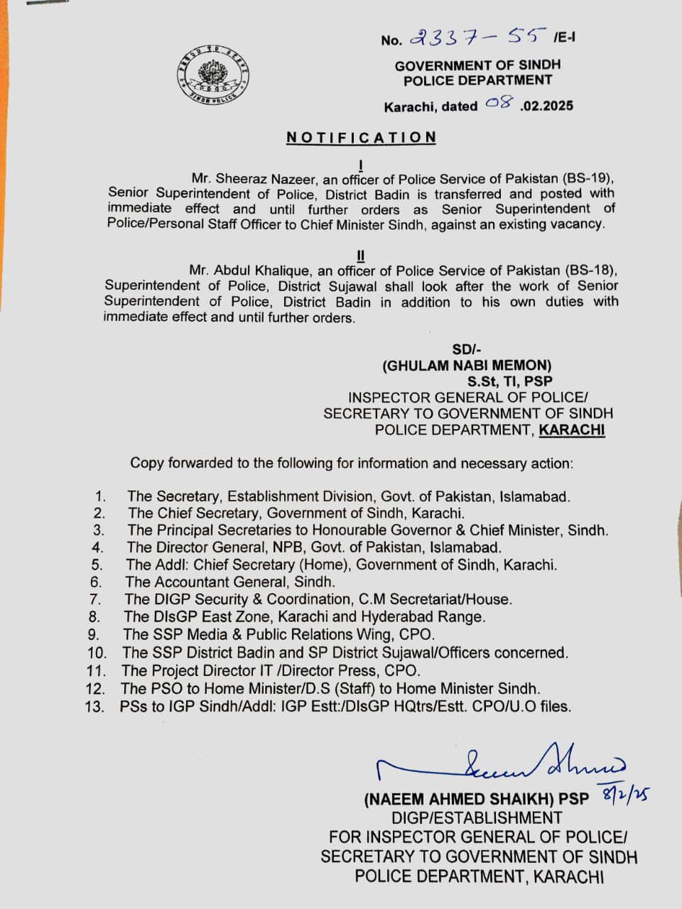 press release